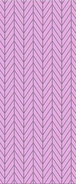 Pink Chevron Tile Acrylic Shower Wall Panel 2440mm x 1220mm ( 3mm Thick) - CladdTech
