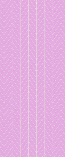 Pink Chevron Tile Acrylic Shower Wall Panel 2440mm x 1220mm ( 3mm Thick) - CladdTech