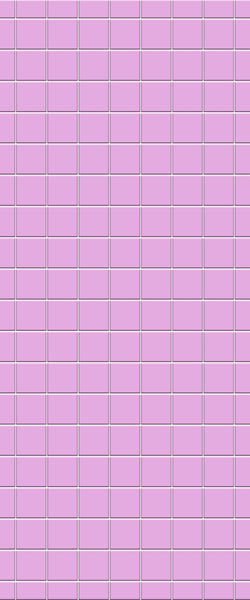 Pink Checkerboard Tile Acrylic Shower Wall Panel 2440mm x 1220mm ( 3mm Thick) - CladdTech