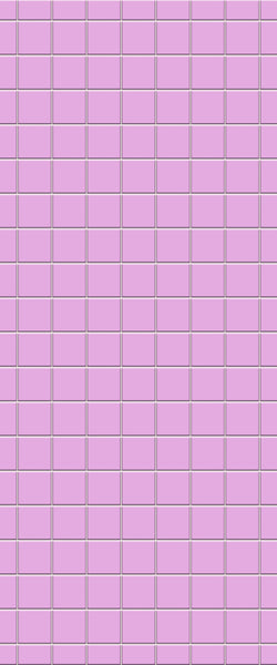Pink Checkerboard Tile Acrylic Shower Wall Panel 2440mm x 1220mm ( 3mm Thick) - CladdTech