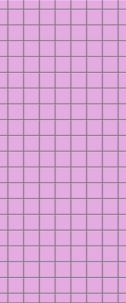 Pink Checkerboard Tile Acrylic Shower Wall Panel 2440mm x 1220mm ( 3mm Thick) - CladdTech