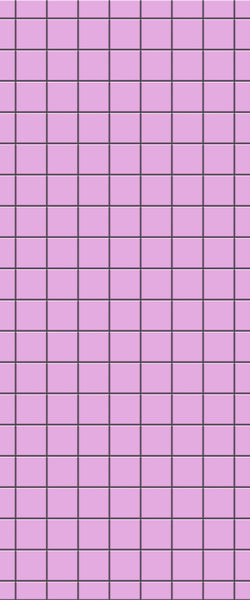 Pink Checkerboard Tile Acrylic Shower Wall Panel 2440mm x 1220mm ( 3mm Thick) - CladdTech