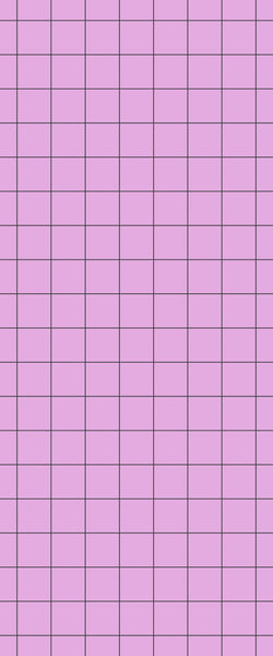 Pink Checkerboard Tile Acrylic Shower Wall Panel 2440mm x 1220mm ( 3mm Thick) - CladdTech