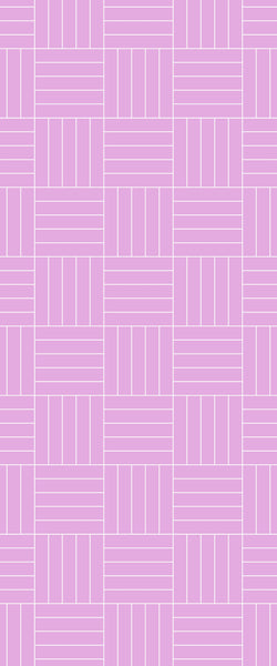 Pink Mosaic Tile Acrylic Shower Wall Panel 2440mm x 1220mm ( 3mm Thick) - CladdTech