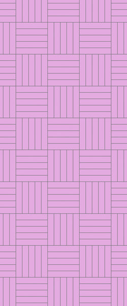Pink Mosaic Tile Acrylic Shower Wall Panel 2440mm x 1220mm ( 3mm Thick) - CladdTech