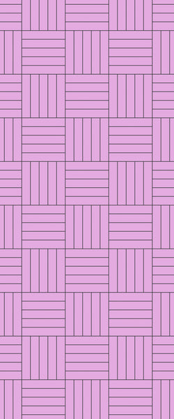Pink Mosaic Tile Acrylic Shower Wall Panel 2440mm x 1220mm ( 3mm Thick) - CladdTech