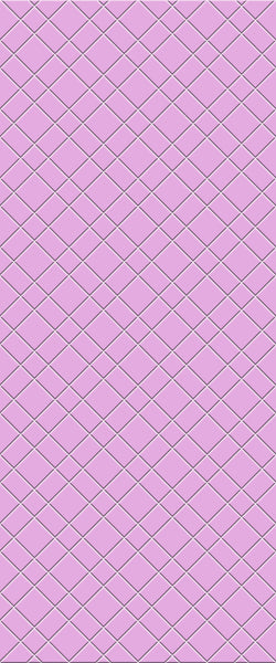 Pink Basket Weave Tile Acrylic Shower Panel 2440mm x 1220mm ( 3mm Thick) - CladdTech