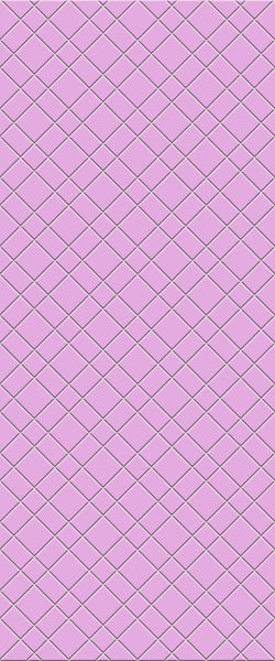 Pink Basket Weave Tile Acrylic Shower Panel 2440mm x 1220mm ( 3mm Thick) - CladdTech