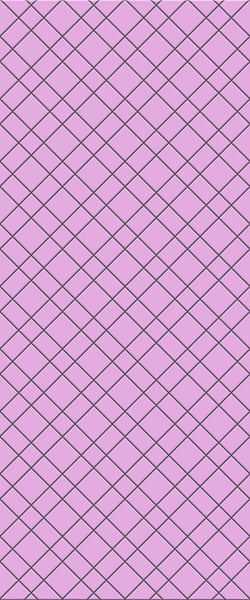 Pink Basket Weave Tile Acrylic Shower Panel 2440mm x 1220mm ( 3mm Thick) - CladdTech