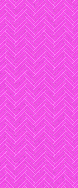 Pink Single Herringbone Tile Acrylic Shower Panel 2440mm x 1220mm ( 3mm Thick) - CladdTech