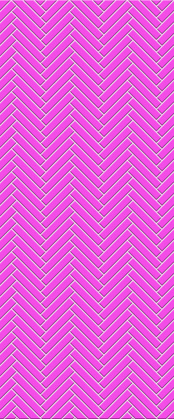 Pink Double Herringbone Tile Acrylic Shower Panel 2440mm x 1220mm ( 3mm Thick) - CladdTech