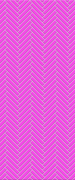 Pink Double Herringbone Tile Acrylic Shower Panel 2440mm x 1220mm ( 3mm Thick) - CladdTech