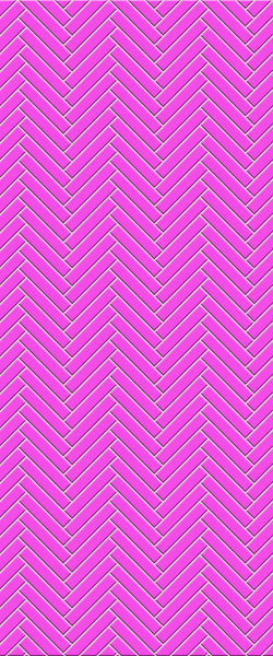 Pink Double Herringbone Tile Acrylic Shower Panel 2440mm x 1220mm ( 3mm Thick) - CladdTech