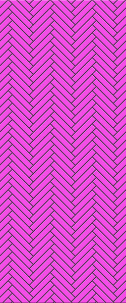 Pink Double Herringbone Tile Acrylic Shower Panel 2440mm x 1220mm ( 3mm Thick) - CladdTech