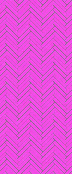 Pink Double Herringbone Tile Acrylic Shower Panel 2440mm x 1220mm ( 3mm Thick) - CladdTech