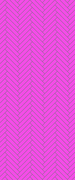 Pink Double Herringbone Tile Acrylic Shower Panel 2440mm x 1220mm ( 3mm Thick) - CladdTech