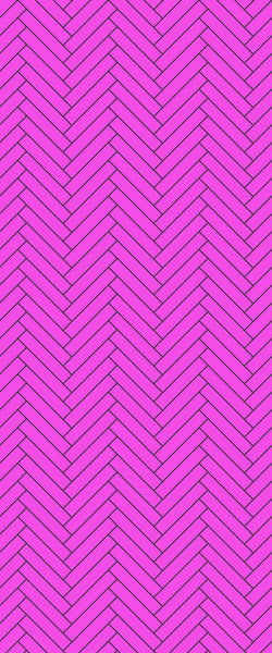 Pink Double Herringbone Tile Acrylic Shower Panel 2440mm x 1220mm ( 3mm Thick) - CladdTech