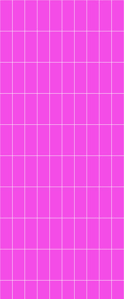 Pink Vertical Block Tile Acrylic Shower Panel 2440mm x 1220mm ( 3mm Thick) - CladdTech