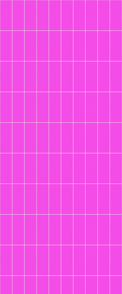 Pink Vertical Block Tile Acrylic Shower Panel 2440mm x 1220mm ( 3mm Thick) - CladdTech