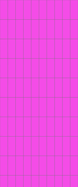 Pink Vertical Block Tile Acrylic Shower Panel 2440mm x 1220mm ( 3mm Thick) - CladdTech