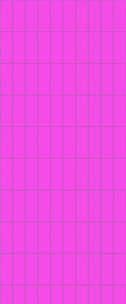 Pink Vertical Block Tile Acrylic Shower Panel 2440mm x 1220mm ( 3mm Thick) - CladdTech