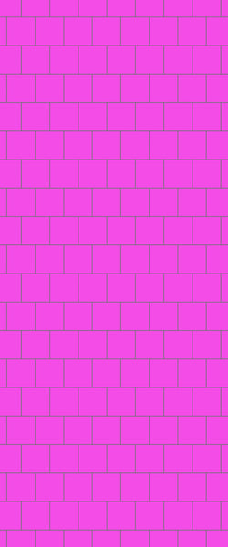 Pink Large Square's Tile Acrylic Shower Wall Panel 2440mm x 1220mm ( 3mm Thick) - CladdTech