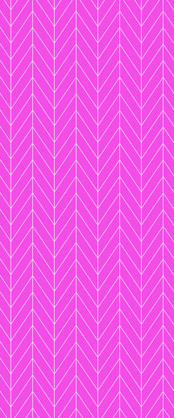 Pink Chevron Tile Acrylic Shower Wall Panel 2440mm x 1220mm ( 3mm Thick) - CladdTech
