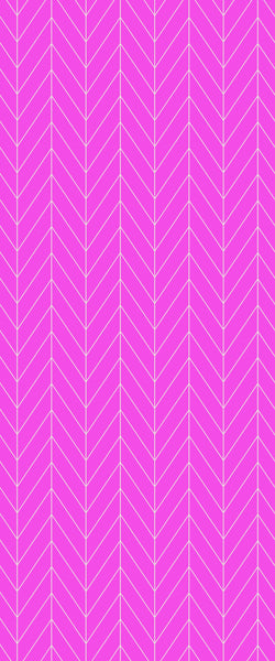 Pink Chevron Tile Acrylic Shower Wall Panel 2440mm x 1220mm ( 3mm Thick) - CladdTech