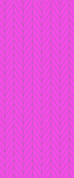 Pink Chevron Tile Acrylic Shower Wall Panel 2440mm x 1220mm ( 3mm Thick) - CladdTech