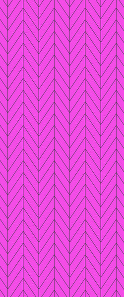 Pink Chevron Tile Acrylic Shower Wall Panel 2440mm x 1220mm ( 3mm Thick) - CladdTech