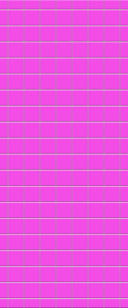 Pink Checkerboard Tile Acrylic Shower Wall Panel 2440mm x 1220mm ( 3mm Thick) - CladdTech
