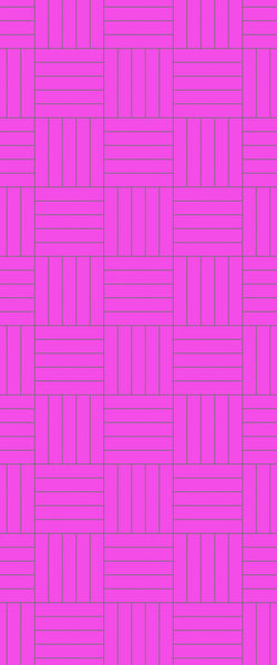 Pink Mosaic Tile Acrylic Shower Wall Panel 2440mm x 1220mm ( 3mm Thick) - CladdTech