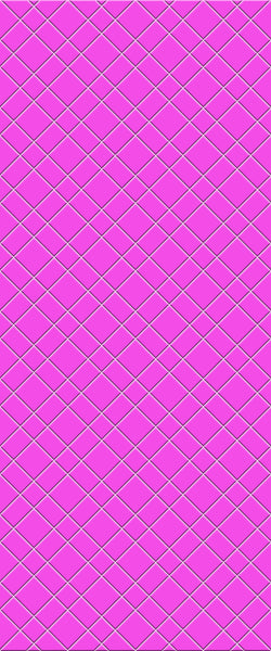 Pink Basket Weave Tile Acrylic Shower Panel 2440mm x 1220mm ( 3mm Thick) - CladdTech