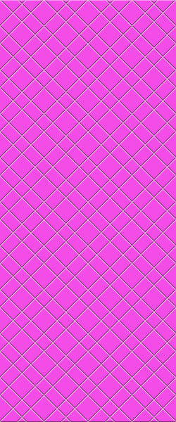 Pink Basket Weave Tile Acrylic Shower Panel 2440mm x 1220mm ( 3mm Thick) - CladdTech