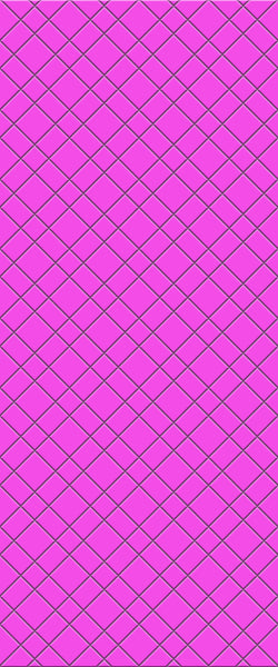 Pink Basket Weave Tile Acrylic Shower Panel 2440mm x 1220mm ( 3mm Thick) - CladdTech