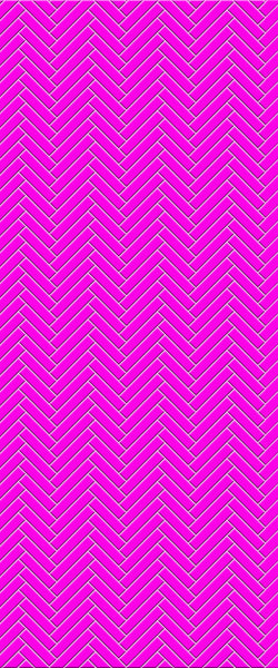 Pink Single Herringbone Tile Acrylic Shower Panel 2440mm x 1220mm ( 3mm Thick) - CladdTech