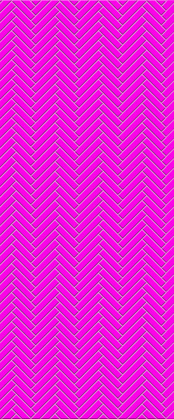 Pink Single Herringbone Tile Acrylic Shower Panel 2440mm x 1220mm ( 3mm Thick) - CladdTech