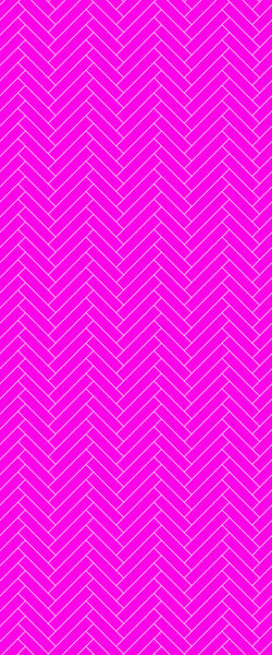Pink Single Herringbone Tile Acrylic Shower Panel 2440mm x 1220mm ( 3mm Thick) - CladdTech