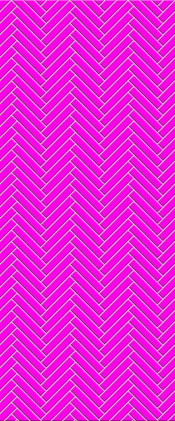 Pink Double Herringbone Tile Acrylic Shower Panel 2440mm x 1220mm ( 3mm Thick) - CladdTech