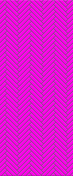 Pink Double Herringbone Tile Acrylic Shower Panel 2440mm x 1220mm ( 3mm Thick) - CladdTech