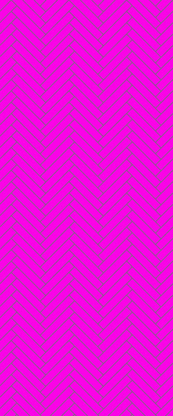 Pink Double Herringbone Tile Acrylic Shower Panel 2440mm x 1220mm ( 3mm Thick) - CladdTech