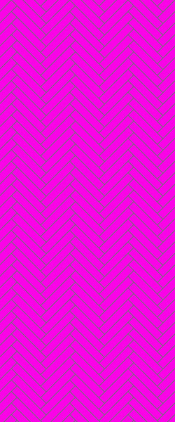 Pink Double Herringbone Tile Acrylic Shower Panel 2440mm x 1220mm ( 3mm Thick) - CladdTech