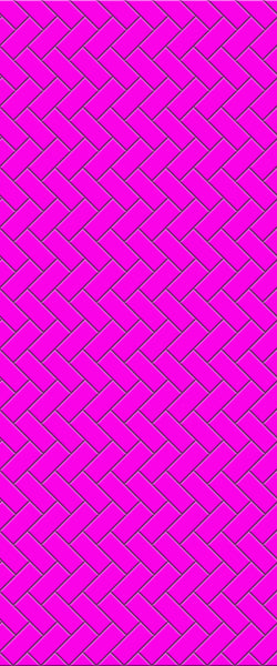 Pink Diagonal Herringbone Tile Acrylic Shower Panel 2440mm x 1220mm ( 3mm Thick) - CladdTech