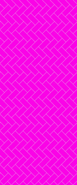Pink Diagonal Herringbone Tile Acrylic Shower Panel 2440mm x 1220mm ( 3mm Thick) - CladdTech