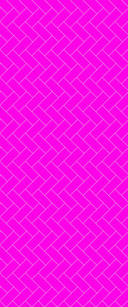 Pink Diagonal Herringbone Tile Acrylic Shower Panel 2440mm x 1220mm ( 3mm Thick) - CladdTech