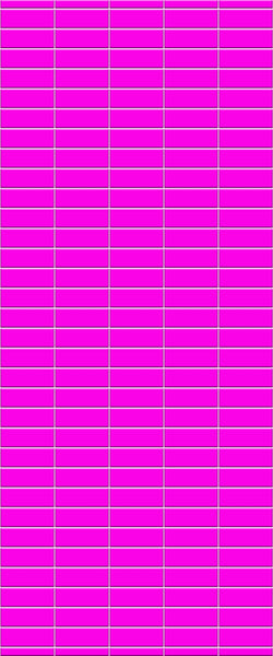 Pink Horizontal Block Tile Acrylic Shower Panel 2440mm x 1220mm ( 3mm Thick) - CladdTech