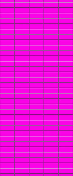 Pink Horizontal Block Tile Acrylic Shower Panel 2440mm x 1220mm ( 3mm Thick) - CladdTech