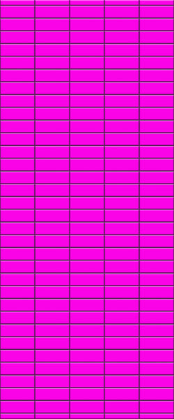 Pink Horizontal Block Tile Acrylic Shower Panel 2440mm x 1220mm ( 3mm Thick) - CladdTech