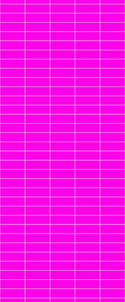 Pink Horizontal Block Tile Acrylic Shower Panel 2440mm x 1220mm ( 3mm Thick) - CladdTech