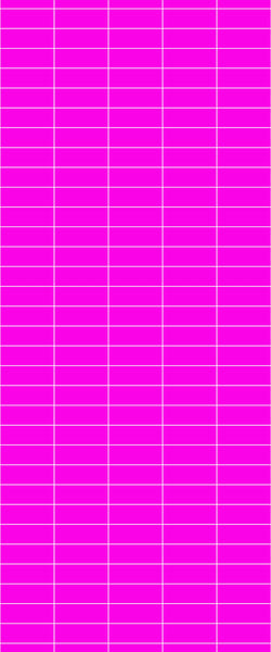 Pink Horizontal Block Tile Acrylic Shower Panel 2440mm x 1220mm ( 3mm Thick) - CladdTech